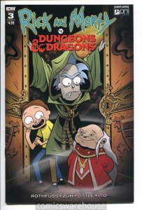 RICK & MORTY VS DUNGEONS & DRAGONS (2018 IDW) #3 NM BMB8XJ