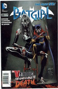 Batgirl #20 (2012 v4) Gail Simone 1st Ventriloquist VF