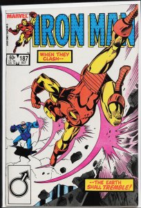 Iron Man #187 (1984) Iron Man