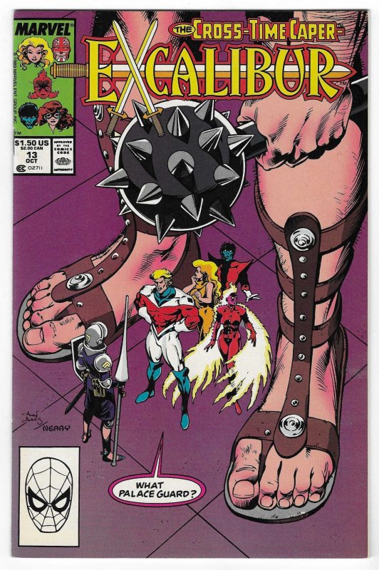 Excalibur #13 Direct Edition (1989)