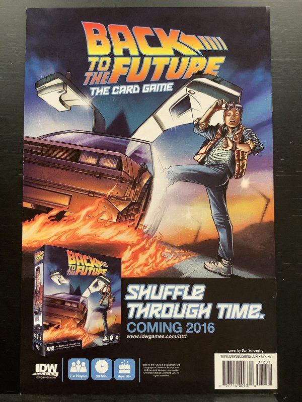 Back To the Future #1 Local Comic Shop Day Exclusive Cover (2015)
