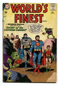 Worlds Finest #138 comic book 1963-beard Cover-batman-superman G