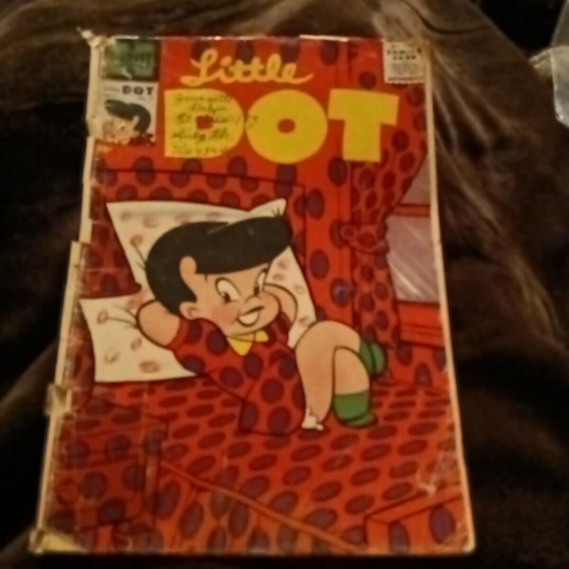 Little Dot #17 silver age 1956 early Richie Rich Harvey Humor comic cartoon book