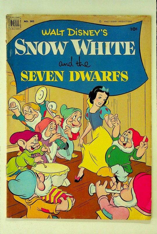 Four Color #382 - Walt Disney's Snow White & the 7 Dwarfs (1944, Dell) - Good- 