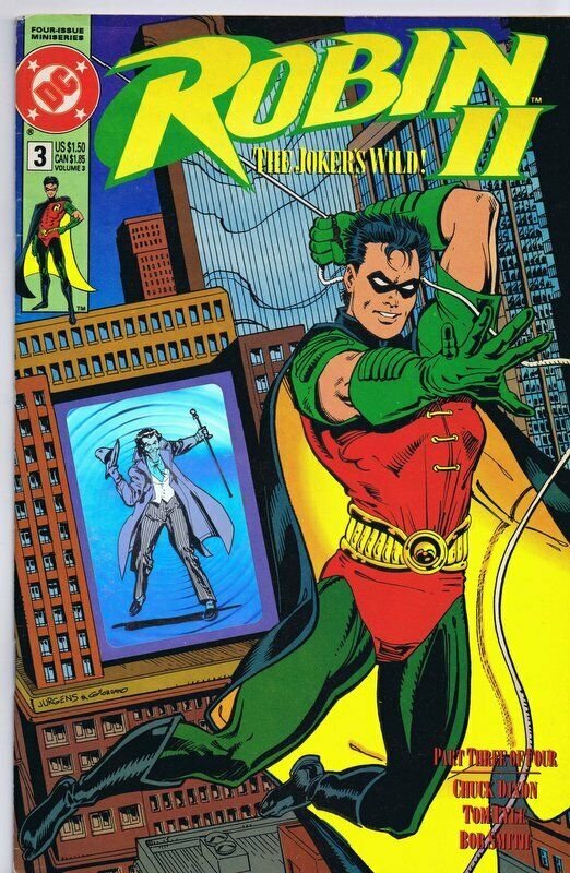 Robin II The Joker's Wild ORIGINAL Vintage 1991 DC Comics w/ Hologram Cover