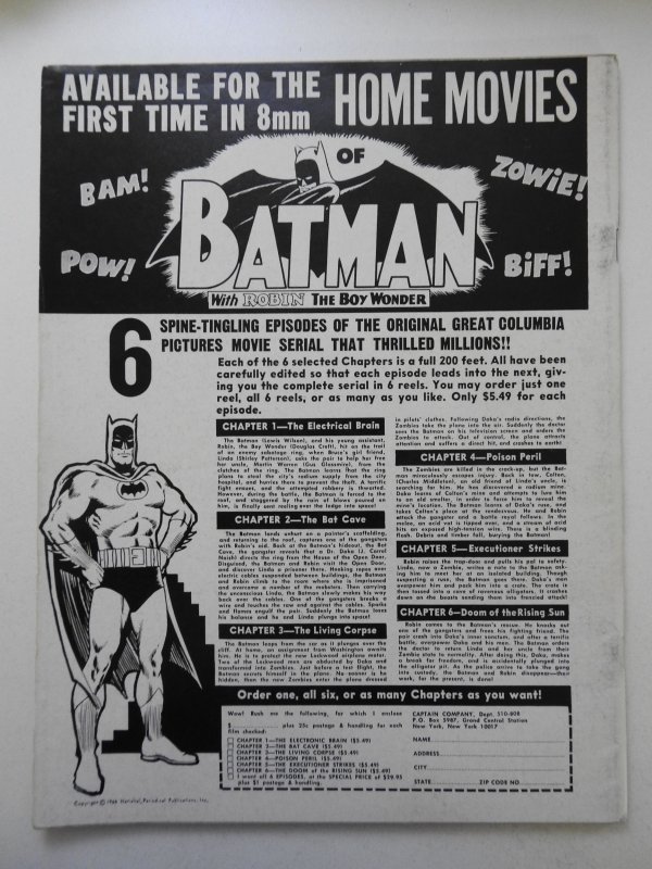 Eerie #8 (1967) Frazetta Cover! Beautiful Fine+ Condition!