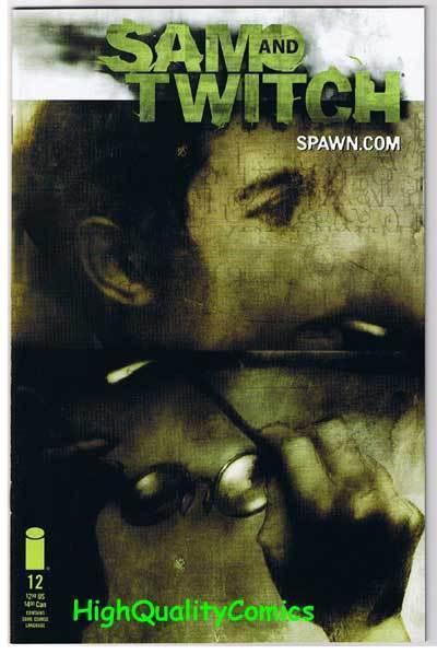 SAM & TWITCH #12, NM+, Bendis, McFarlane, Spawn, 1999, more in store