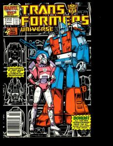 Lot Of 8 Comics Transformers Universe # 2 3 4 (2) The Movie # 2 (2) 3 (2)  WS4