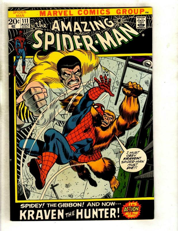 Amazing Spider-Man # 111 VF Marvel Comic Book Green Goblin Mary Jane GK3