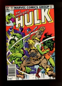 The Incredible Hulk #282 (NEWSSTAND) - FIRST TEAM-UP WITH SHE-HULK (1983) 8.5