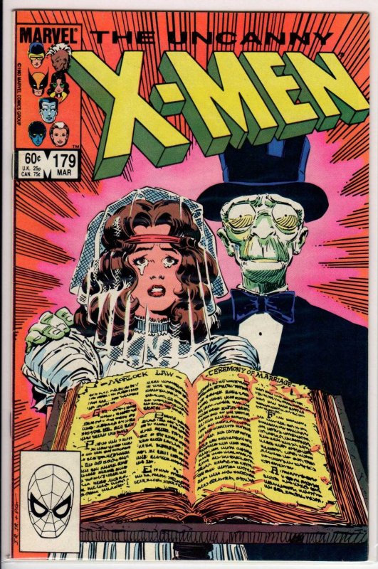 The Uncanny X-Men #179 Direct Edition (1984) 6.0 FN
