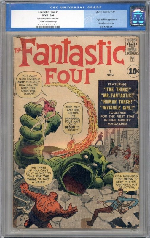 Fantastic Four 1 CGC 3.0