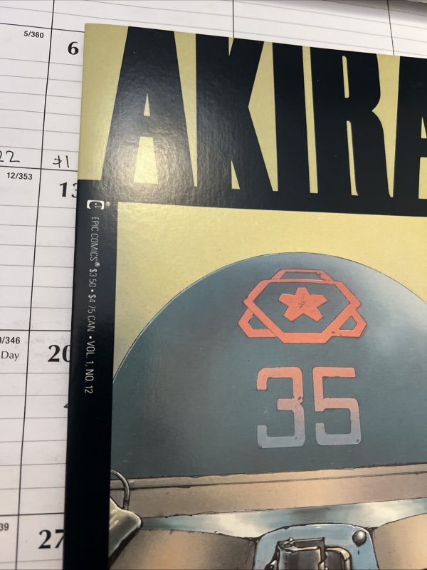 AKIRA #12 KATSUHIRO OTOMO (1989)