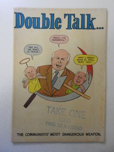 Double Talk VG+ Condition stamp fc