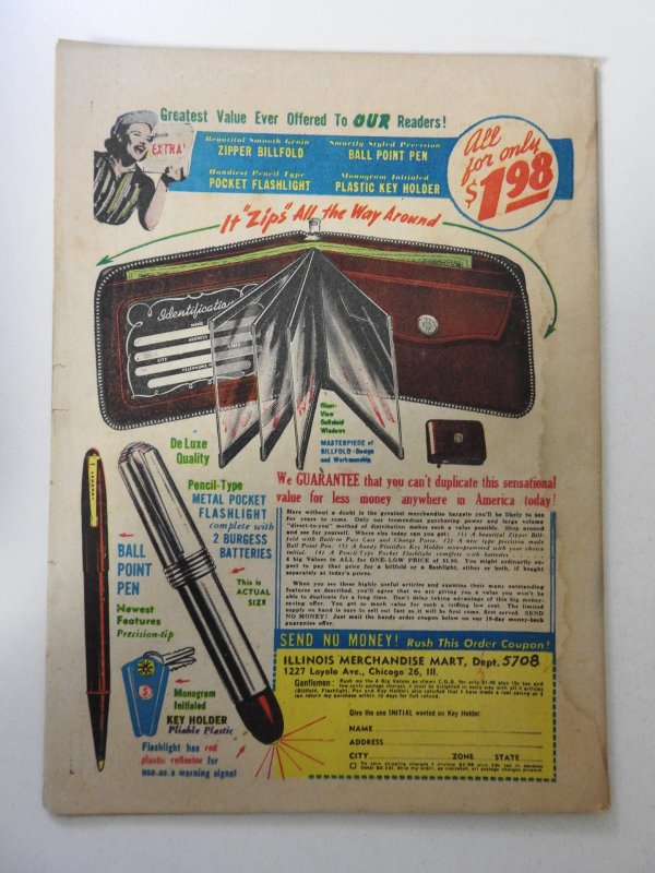 Crimes By Women #4 (1948) VG- Condition moisture stain