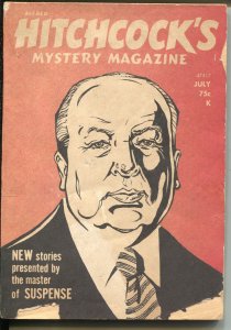 Alfred Hitchcock's Mystery Magazine  7/1975-Bill Pronzini-pulp writers-G