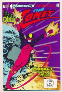 Comet (1992 Impact) Annual #1 VF Earth Quest 3