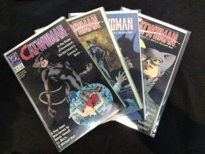 [SOLD] Catwoman #1, 2, 3, 4 FULL RUN 1989 CATWOMAN MINI-SERIES