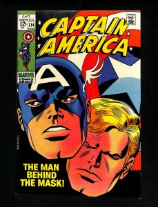 Captain America #114 Avengers! Red Skull Cameo!
