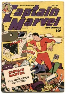 Captain Marvel Adventures #109 1950- Invention Inventor FN- 
