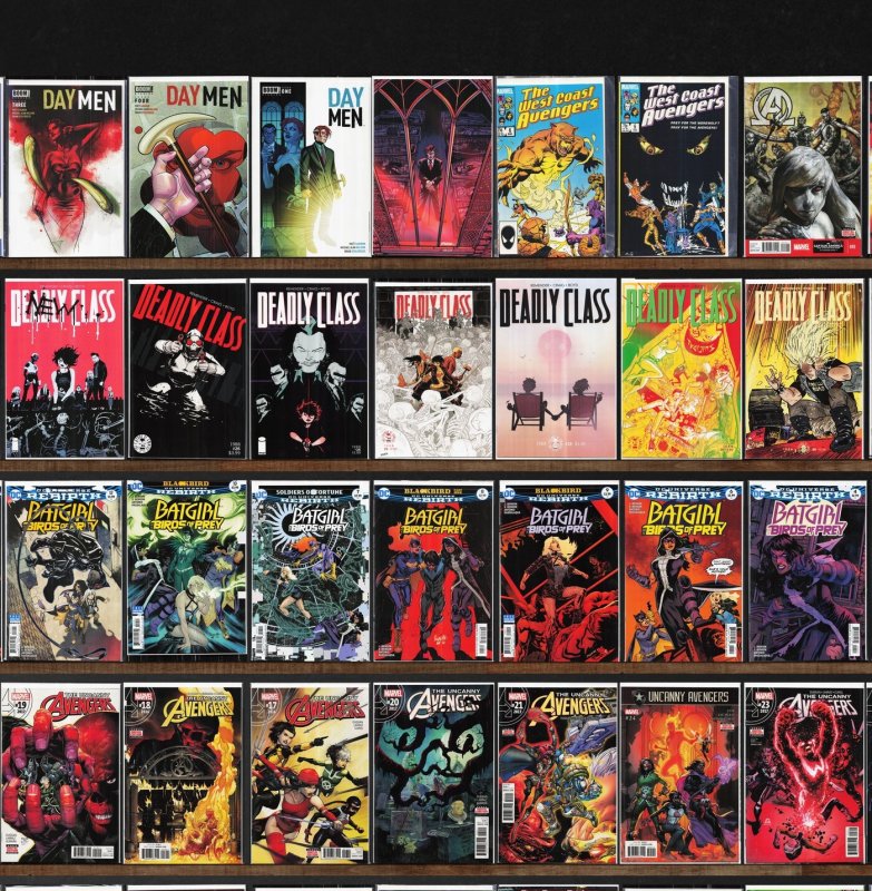 Huge Lot 160+ Comics with Daredevil, Dc Universe Presents, Deadly Class & More!