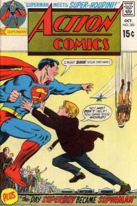 Action Comics (1938 series)  #393, Fine+ (Stock photo)