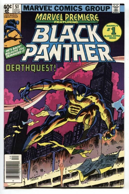 Marvel Premiere #51-1979-comic book-Marvel  BLACK PANTHER