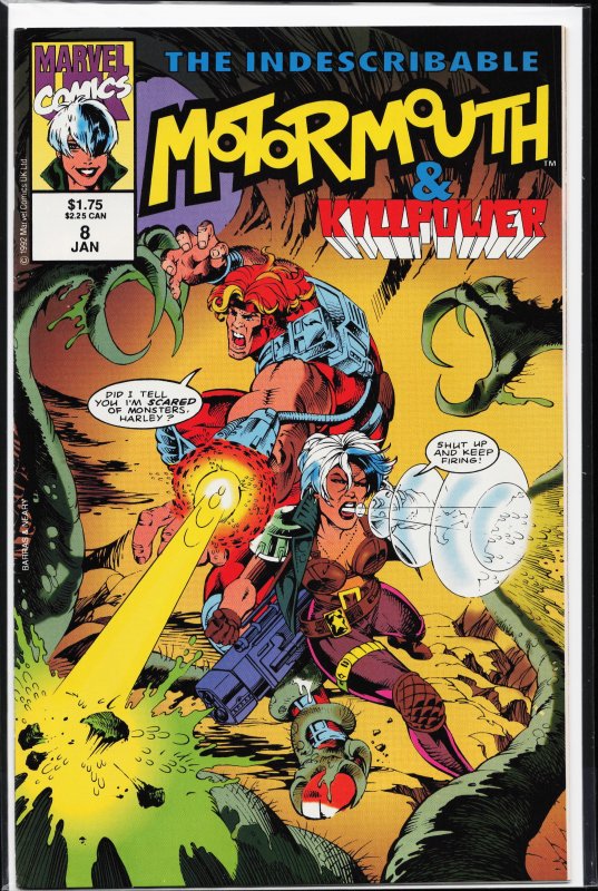 Motormouth & Killpower #8 (1993) Killpower