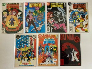 Batman and the Outsiders lot 39 diff from #1-46 + bonus avg 7.0 (1983-87)