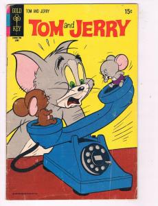 Tom and Jerry (1949 Dell/Gold Key) #128 Comic Book Droopy Bertie Bird HH3