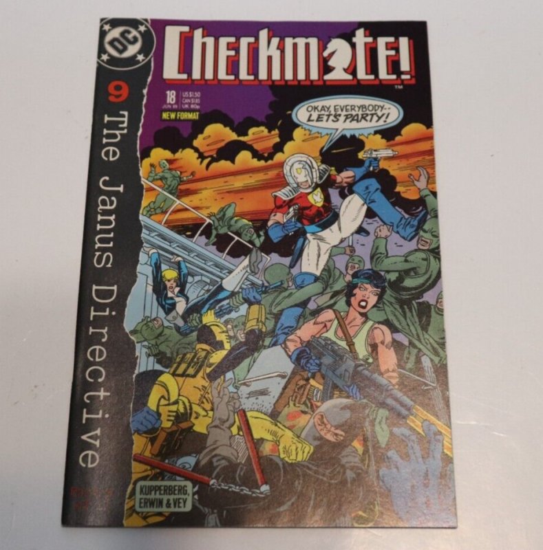 Checkmate #18 1989 DC Comics