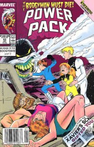 Power Pack #43 (Newsstand) FN ; Marvel | X-Men's Inferno tie-in