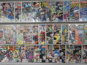 Huge Lot of 140+ Comics W/ Captain America, Defenders, Iron Man Avg. VF- Con