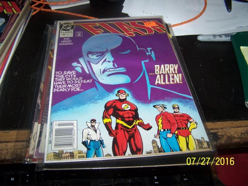 FLASH COMIC # 78 (Jul 1993, DC) professor zoom revealed as FAKE barry allen