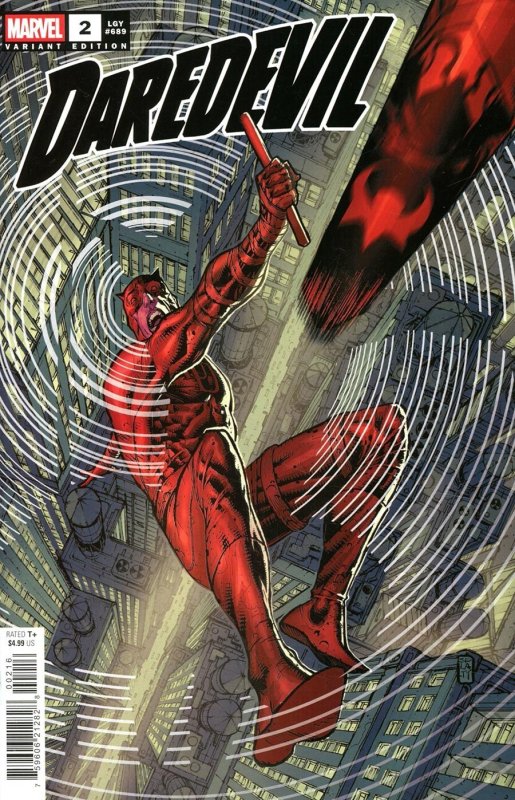 Daredevil #2 2026 Platt 1:25 Ratio Marvel Comics EB105