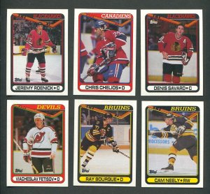 1990 Topps Hockey Set (396) Wayne Gretzky MINT