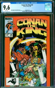 Conan The King #28 Marvel Comics 1985 CGC 9.6 
