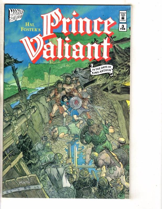 Lot Of 4 Prince Valiant Marvel Select Comic Books # 1 2 3 4 King Arthur PP4
