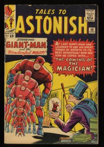 Tales To Astonish #56 VG 4.0 giant ant man hulk