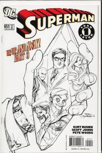 Superman #651 Second Print Cover (2006)