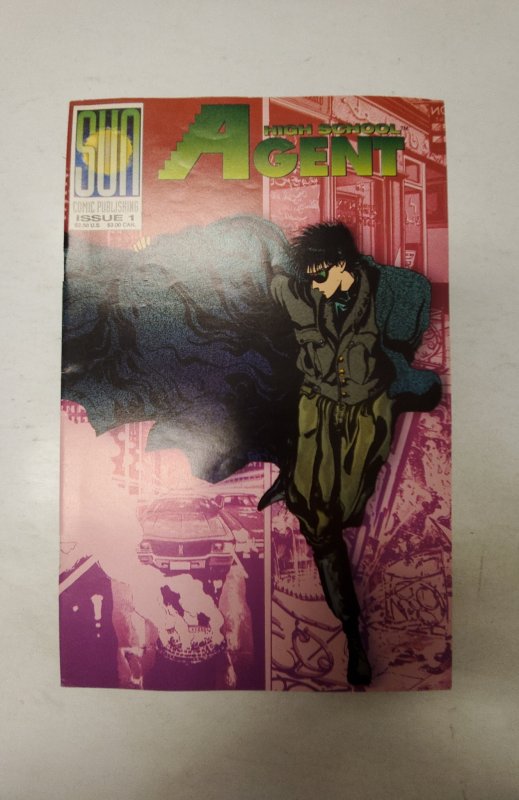 High School Agent #1 (1992) NM Sun Comic Book J718