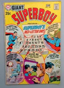 Superboy #165, VG+ GIANT DC Comics, June 1971