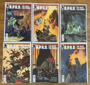 BPRD Hell On Earth The Devil You Know #4,7,8,9,10,11 Dark Horse Mike Mignola