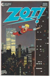 Zot! #29 (Dec 1989, Eclipse Comics), VFN condition (8.0)