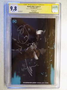 BATMAN WHO LAUGHS # 1 CGC SS 9.8. JOCK AND SYNDER