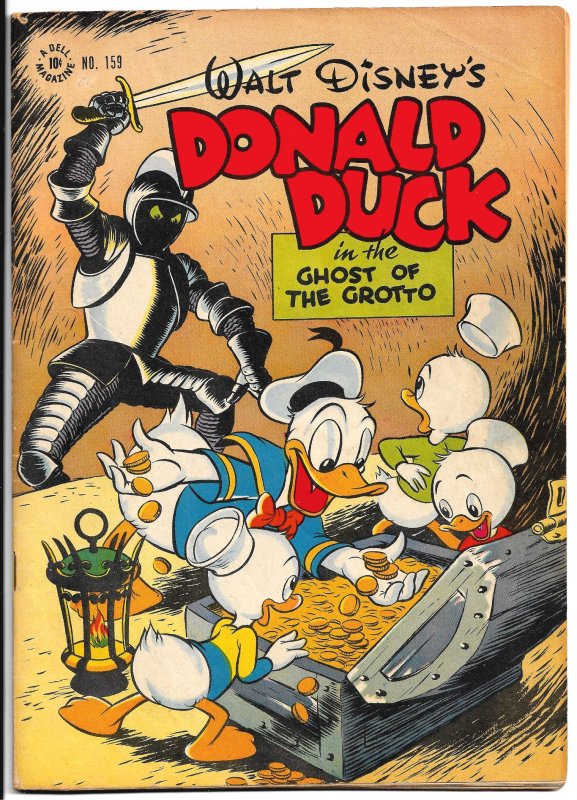 FOUR COLOR #159 Donald Duck in the Ghost of the Grotto July '47 VF All Barks!