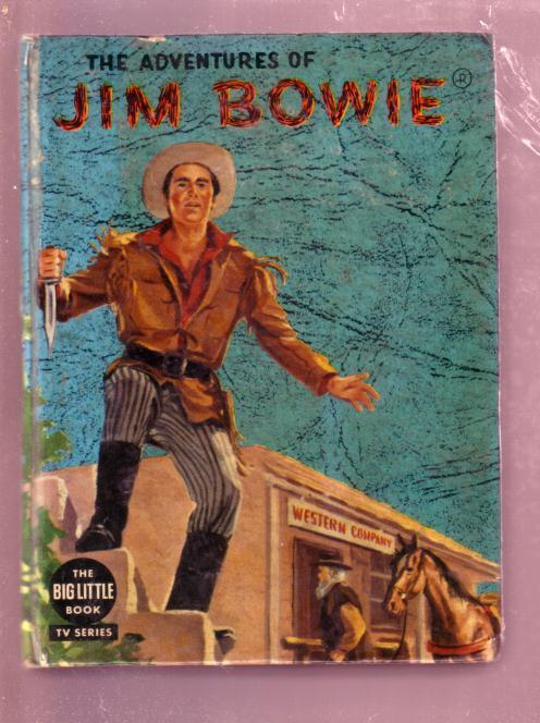 ADVENTURES OF JIM BOWIE-SCOTT FORBES #1648 TV-BLB-1958 VG/FN