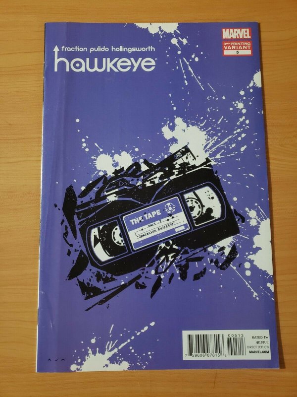 Hawkeye #5 3rd Print Variant ~ NEAR MINT NM ~ (2012, Marvel Comics)