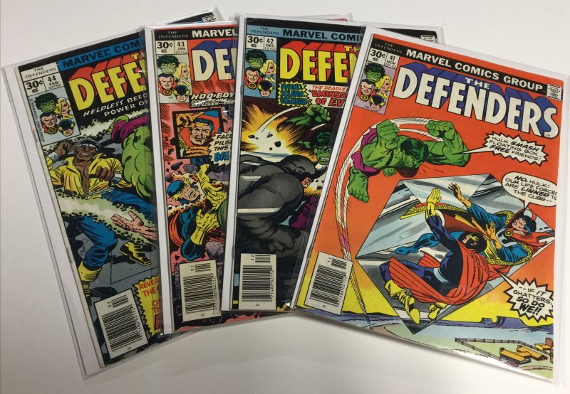 Defenders 41 42 43 44 Vf Very Fine 8.0 Marvel Comics