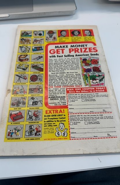 The Silver Surfer #6 (1969)worlds without end small chip back cover